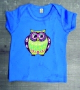 Babyshirt Eule 1