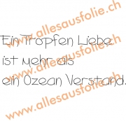 Ein Tropfen Liebe ist mehr als ein Ozean Verstand 2
