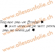 Freunde sind wie Sterne