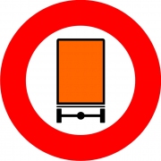 Verbot für Lastwagen mit gefährlicher Ladung