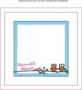 Kissenbezug sleepy owl